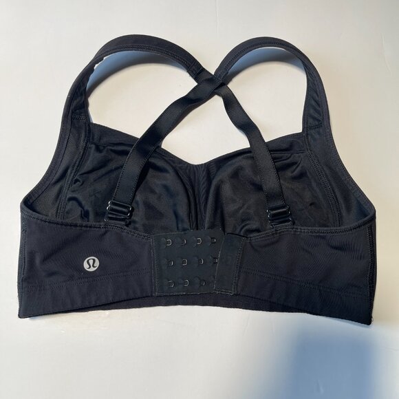 Lululemon Black Ta Ta Tamer Sports Bra Good Condition Size Unsure - Picture 8 of 13